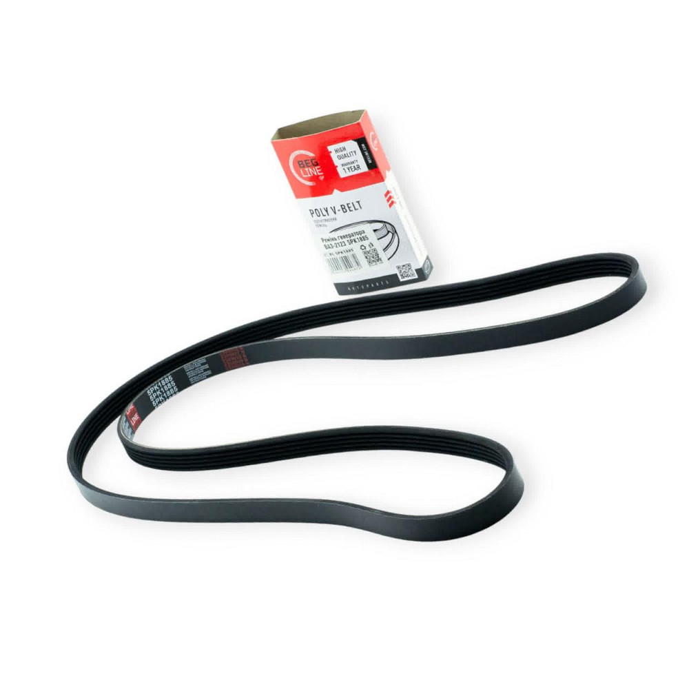 Ремінь струмковий 2123-Шевроле 5РК1885 генератора Мукачево - фото 1