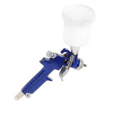 Пистолет покрасочный HVLP MINI d-1.2 с верх. пласт. бачком 125мл, синий Мукачево - изображение 2