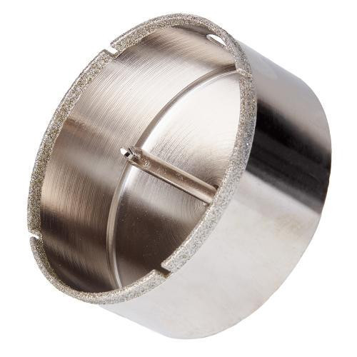 Свердло корончате алмазне по склу та кераміці 80мм з центрувальним свердлом Alloid Одеса - фото 10