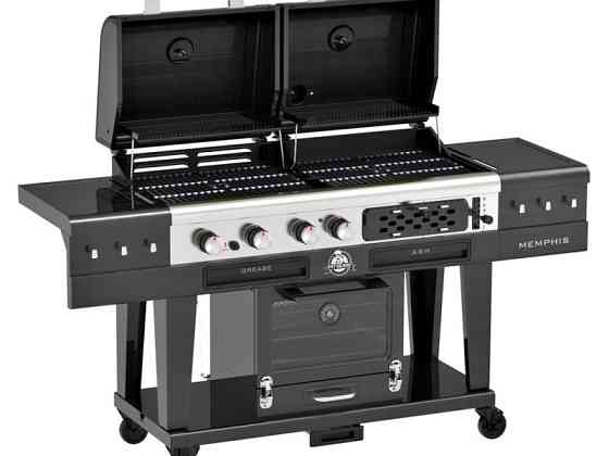 Комбінований гриль Pit Boss Memphis Ultimate 2.0 Combo угільно-газовий з коптильною камерою 11064 Код: 012901 Рівне