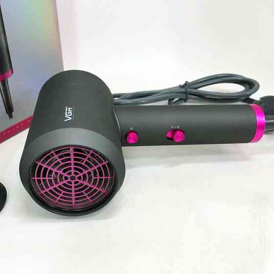 Електричний фен для гладкого волосся VGR, Фен для укладання середнього волосся з потужним мотором FO-17 Івано-Франківськ