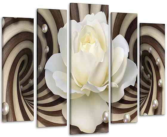 Модульна картина Абстракція Квітка Art-53_5 Київ