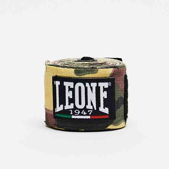 Бінті для боксу Leone AB705 Green Mimetic 3.5m Кам'янське