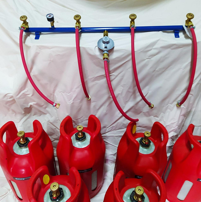 Рампа жесткая Gavagna ( Италия) для подключения 4 баллонов в одну систему. Киев - изображение 8