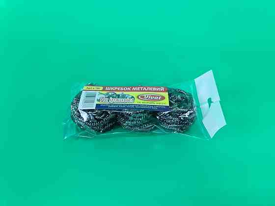 Мочалка залізна (а3*18 г) Vivat оценкування (1 пачка) Харків