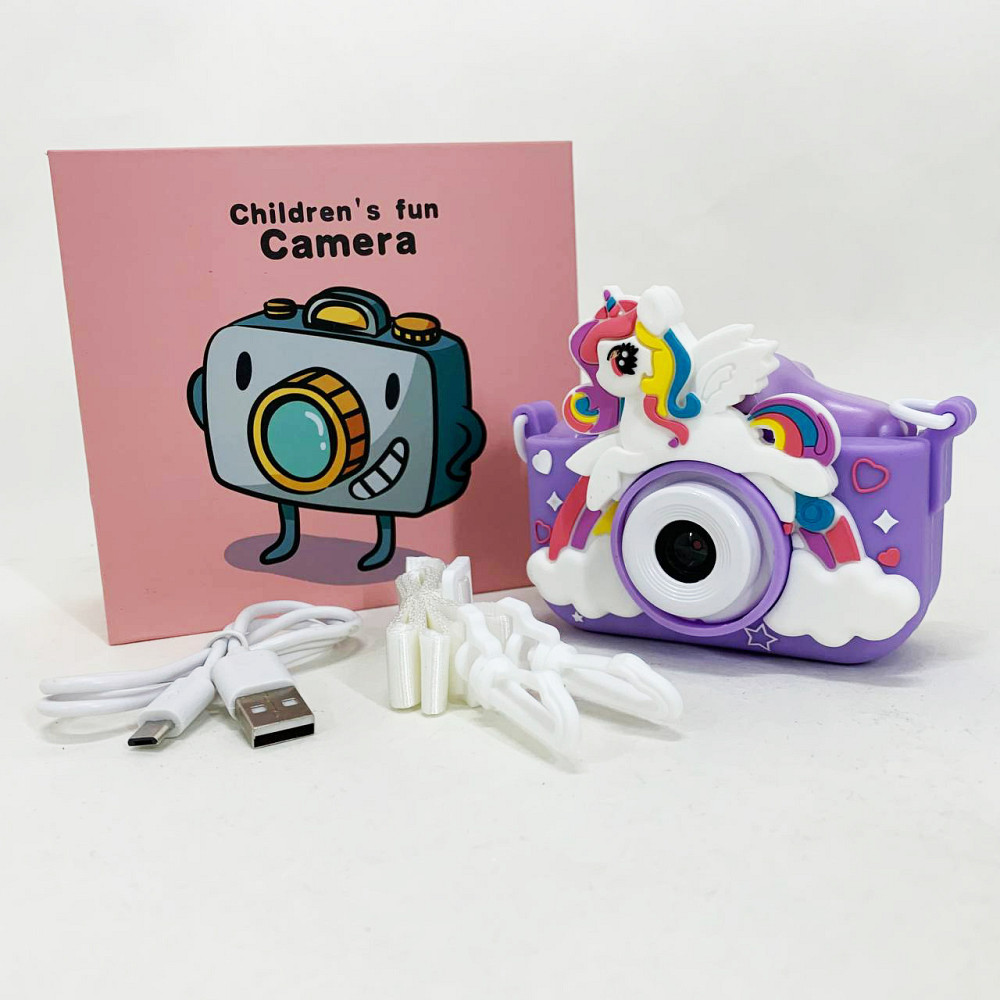 Дитячий фотоапарат X2A Purple WT-50 Івано-Франківськ - фото 3