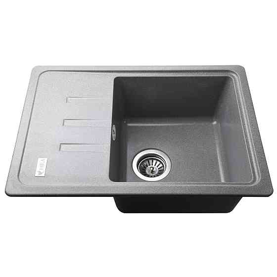 Гранітна мийка Mira MONTI сірий 620 х 435 мм (000028977) Київ
