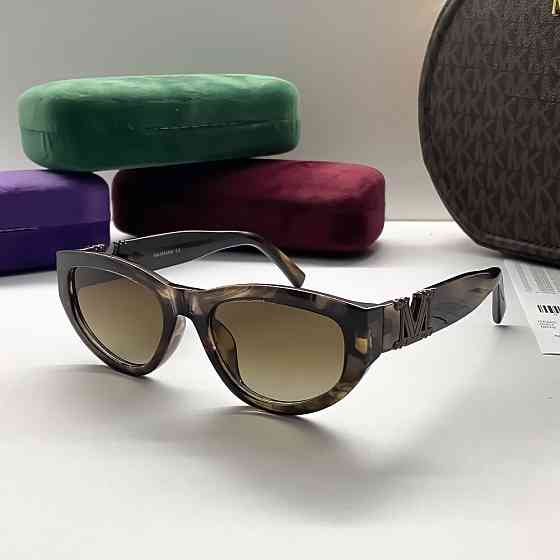 Женские солнцезащитные очки Max Mara (3610) коричневые Киев
