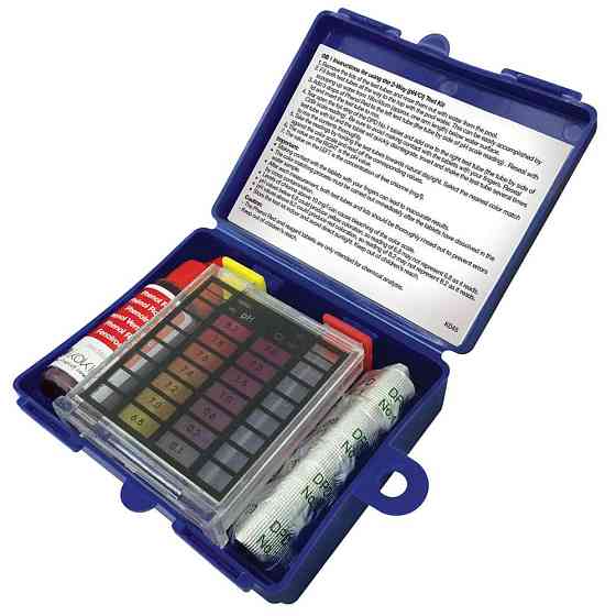 Тестер Kokido K045CBX24 (20cc Phenol + 20pcs DPD) двокомпонентний Київ