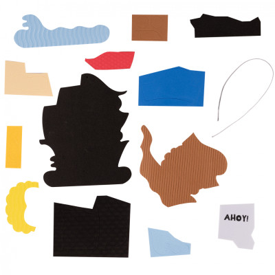 Набір для творчості 1 вересня Пірат Аплікація з текстурного фоамірану ЕВА (954584) Вінниця - фото 2