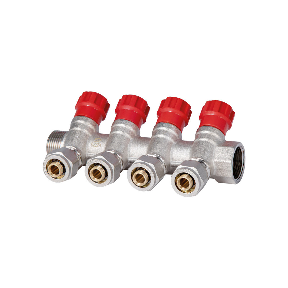 Колектор Thermo Alliance Standart 3/4" 4 виходи SD230W4 Київ - фото 3