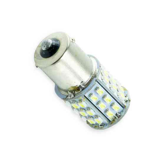 Автолампа А 12-21 белая 64 SMD 1206 светодиодная Мукачево
