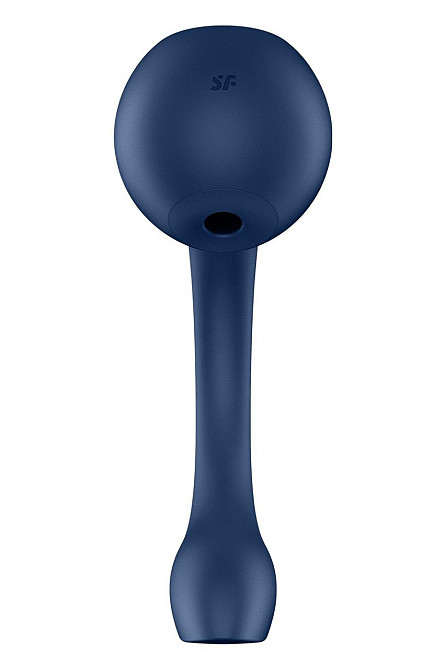 Вібратор для точки G і клітора Satisfyer Pro+ Wave 4 Connect App із застосунком, синій Sex Aura Київ - фото 4