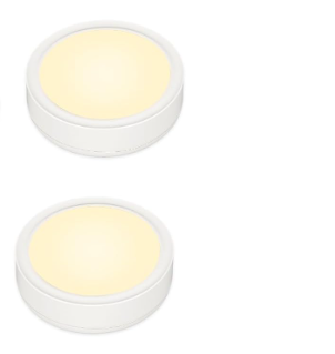 Уцінка: Бездротова LED-підсвітка для шафи (USB-C, магнітна) — 3 кольори, димер та таймер для вашого комфорту Київ