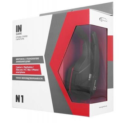 Навушники Gemix N1 Black-Red Gaming Вінниця - фото 5