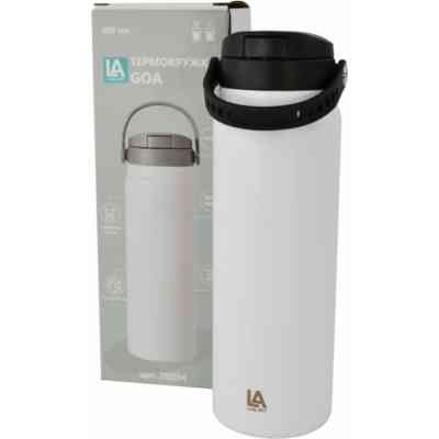 Термокружка Line Art Goa 600 мл білий/чорний (20204LA-01) Винница