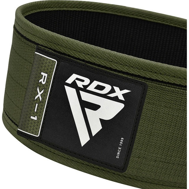 Пояс для важкої атлетики RDX RX1 Weight Lifting Belt Army Green XL Кам'янське - фото 5