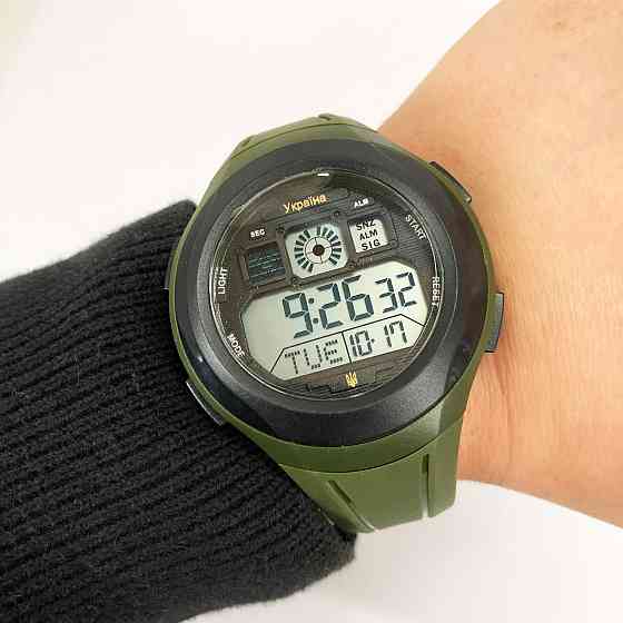 Годинники тактичні протиударні, Чоловічі спортивні годинники з гарантією армійські скмей KE-60 Львів