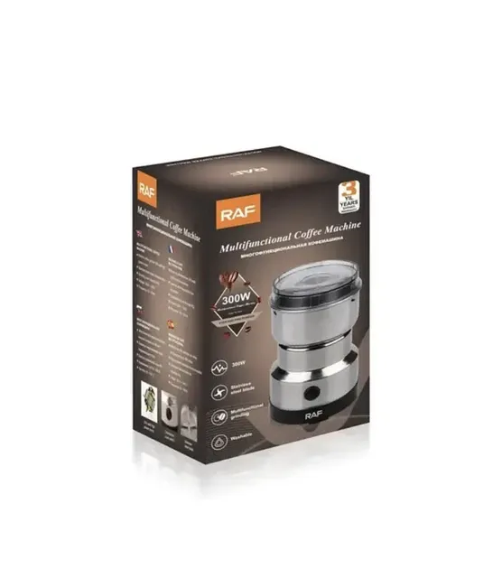 Кавомолка Domotec/RAF R-7113 150Вт для подрібнення кавових зерен та спецій 100гр Одеса - фото 4