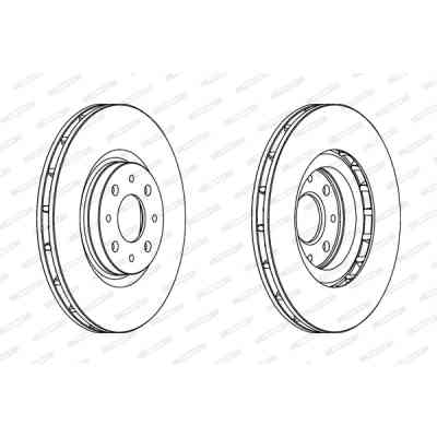 Тормозной диск FERODO DDF1122 Винница