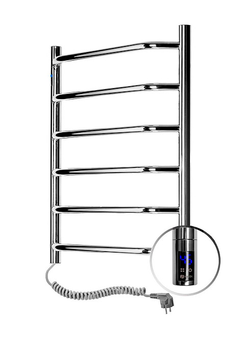 Рушникосушарка електрична NAVIN Блюз 480х600 ліва сенсор з таймером Київ - фото 2