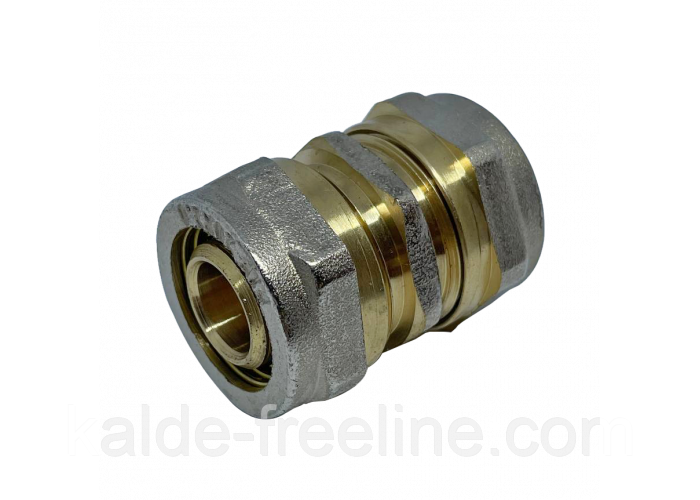 Муфта соединительная 20*20 для металлопластиковой трубы Харьков - изображение 1