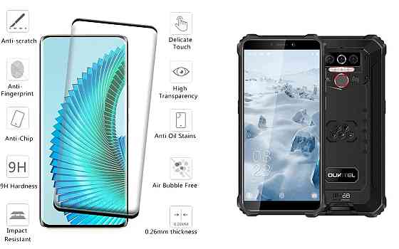 Захисне скло HyperGlass Pro для Oukitel WP5, WP5 Pro – максимальна чутливість та захист Київ