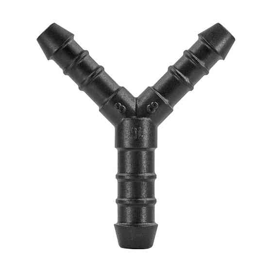 Фитинг штуцер з'єднувач шлангів універсальний (10х8х8 мм) Київ