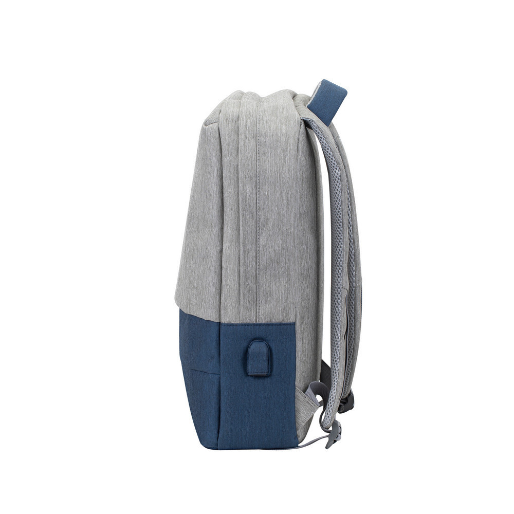 Рюкзак Rivacase 7562 Grey/Dark blue 15.6" Сірий Харків - фото 5