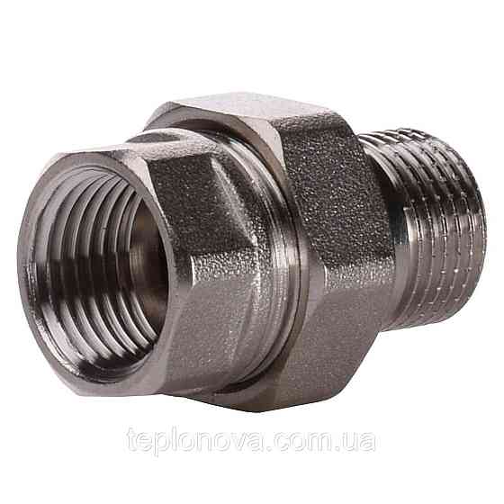 Сгон-американка прямой PROFESSIONAL 1″ НИКЕЛЬ QP160 Черновцы