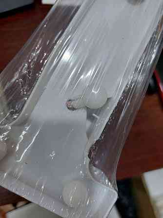 Объемная цифра 1 Led С Дефектом 21 на 10 см белый Киев