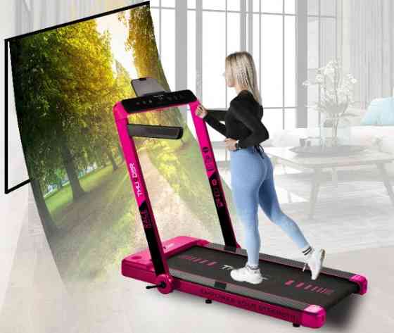 Бігова доріжка електрична THUNDER RACE-PINK Київ