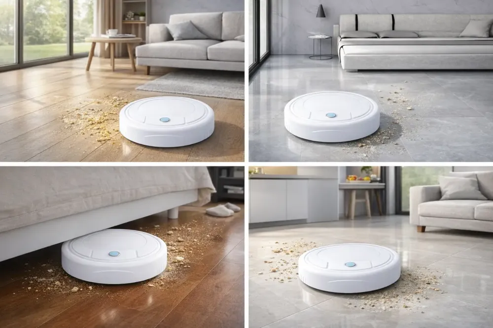 Робот-швабра Home Sweeping Robot / Робот пылесос аккумуляторный Коломыя - изображение 2