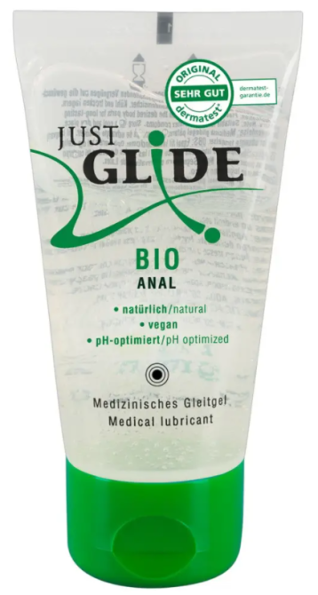 Анальная органическая смазка на водной основе - Just Glide Bio Anal, 50 ml Sex Aura Киев - изображение 1