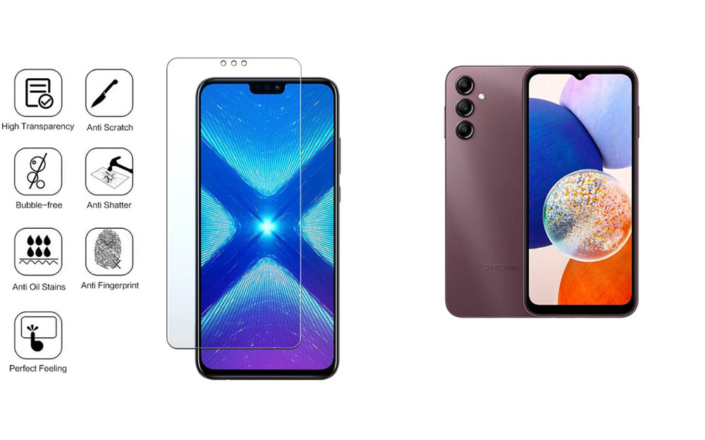 Защитное стекло NeoGlass для Samsung Galaxy A15 5G, Galaxy A16 5G – ультрапрозрачное и устойчивое Киев - изображение 4