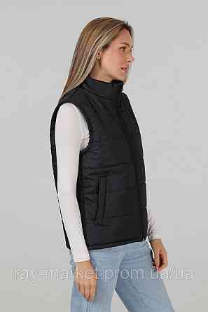 Жилет стьобаний Ray Basic жіночий утеплений чорний (U0601W-Black) Київ