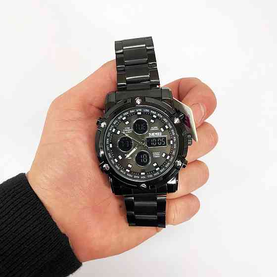 Противоударные военные мужские часы SKMEI, Военные часы для всу, Рыбацкие часы Армейские топ AF-32 Львов