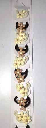 Резинки для волос для девочки Цветы 20 шт Киев