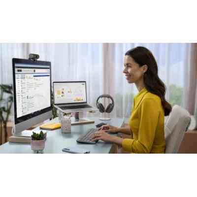 Комплект Logitech Signature Slim MK950 for Business Wireless/Bluetooth UA Graphite (920-012508) Вінниця