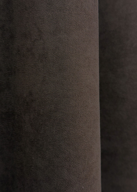Комплект готовых штор VR-Textil Микровелюр Petek № 1829ш Венге 200х290 см 2 шт (32-143) Киев - изображение 8