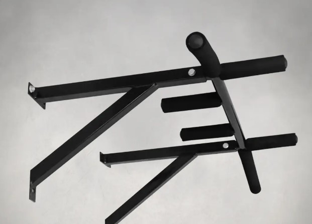 Турник настенный 3 хвата Спортивные стенки и турники для дома Черный Киев - изображение 2