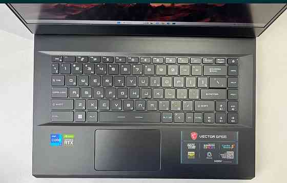 Ноутбук: MSI Vector GP66, RTX, 3080Ti, 16Gb, i7-12700H, RAM 64Gb, DDR5, SSD 2 Tb. Київ