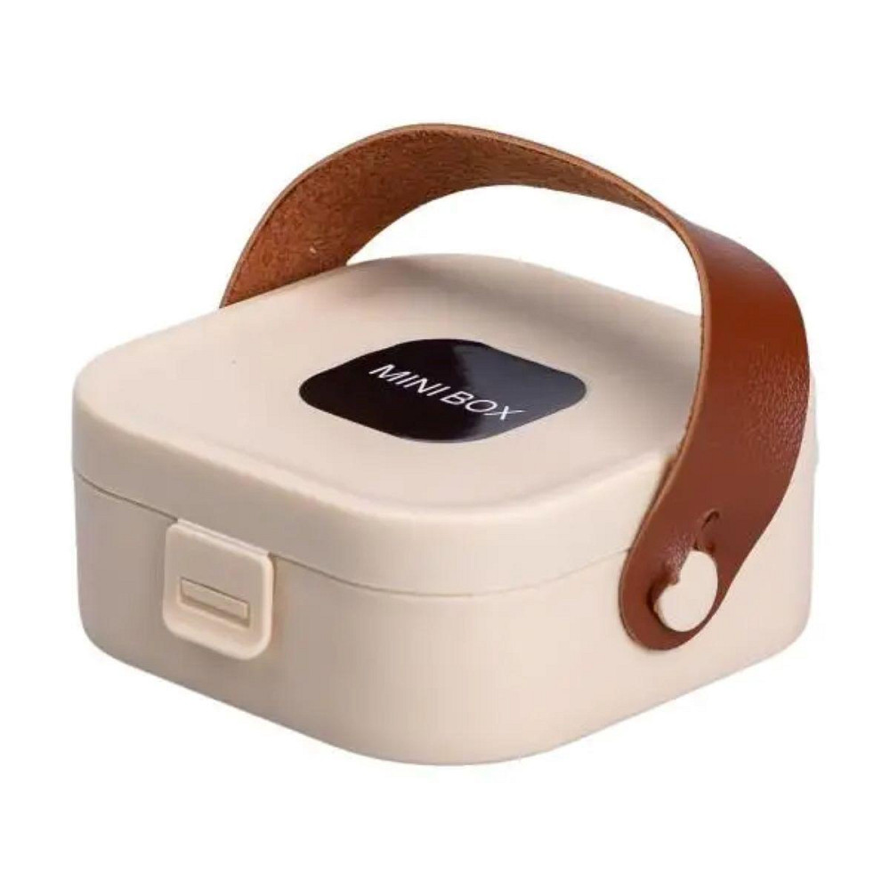 Скринька для прикрас 9×9×3.8 см міні органайзер для ювелірних виробів HP-5-27BE Київ - фото 4