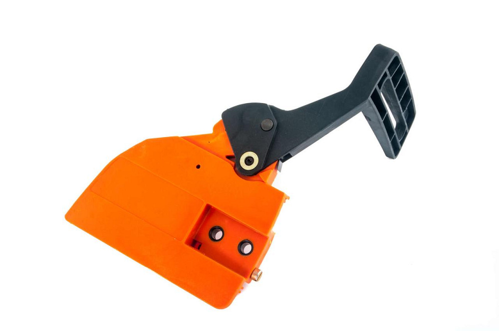 Тормоз ручной бензопила (в сборе) для Hus 137 (+ натяжитель цепи) Мукачево - изображение 1