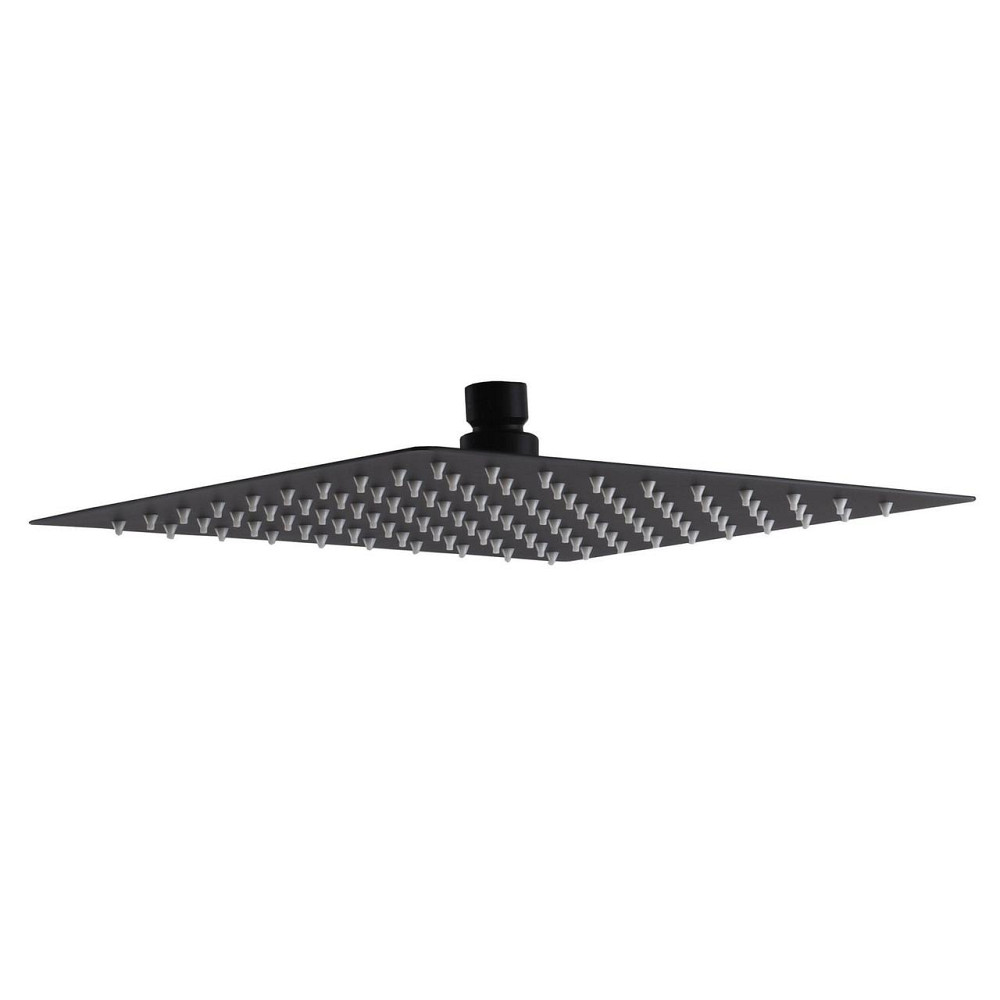 Лейка душевая ТРОПИК TSQ-250-BL черная матовая 250*250мм, TOPAZ (000020811) Киев - изображение 2