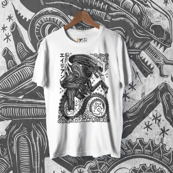 Футболка чоловіча з  принтом Alien Розмір 48 Дніпро