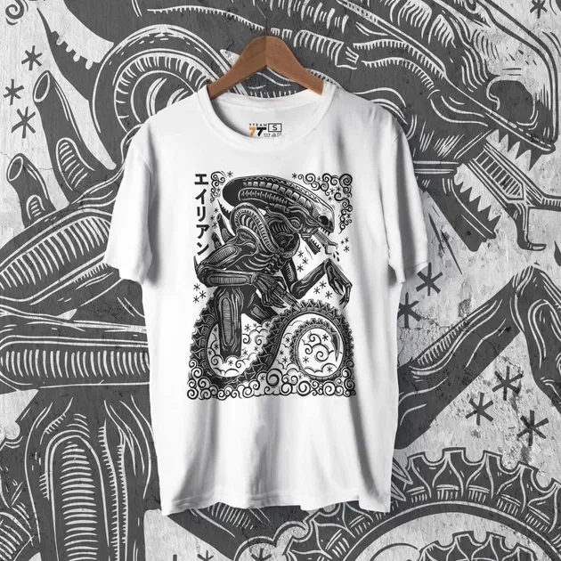 Футболка чоловіча з  принтом Alien Розмір 48 Дніпро - фото 1