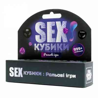 Настільна гра 18+ Fun Games Shop SEXКубики: Рольові ігри (укр.) (FGS52) Вінниця