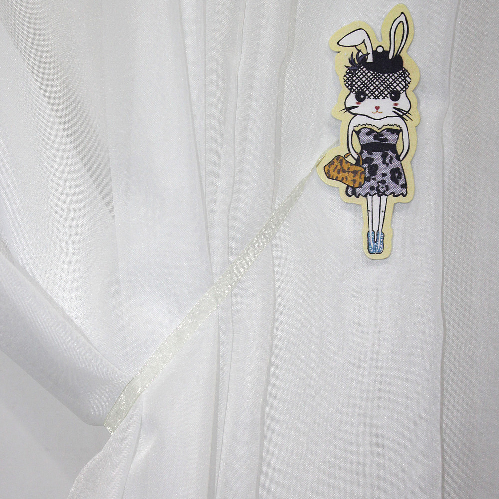 Магніти для штор і гардин (185м) Зайчик набір 2 шт Різнокольоровий (81-096) Київ - фото 3