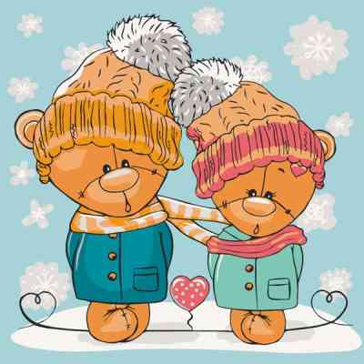 Картина по номерам ArtCraft Милі медвежата 30х30 см (15547-AC) Вінниця